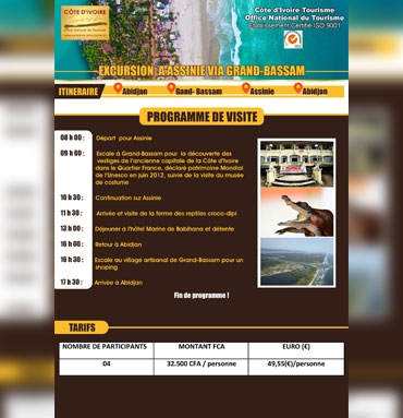 Circuit touristique: Assinie