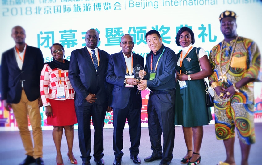 Prix du meilleur stand au Salon International du Tourisme de Beijing (B.I.T.E) 2018