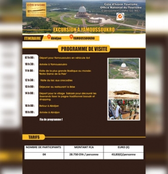 Circuit touristique:Yamoussoukro