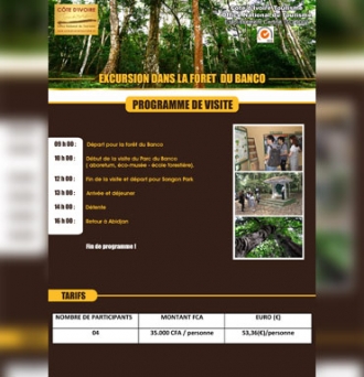 Circuit touristique: Forêt du Banco